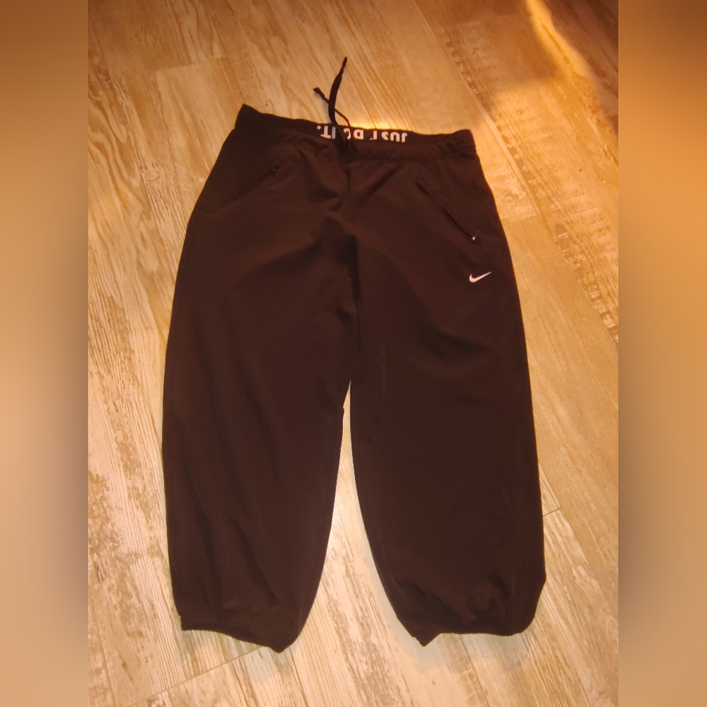 Nike Dark Track Pants with Logo